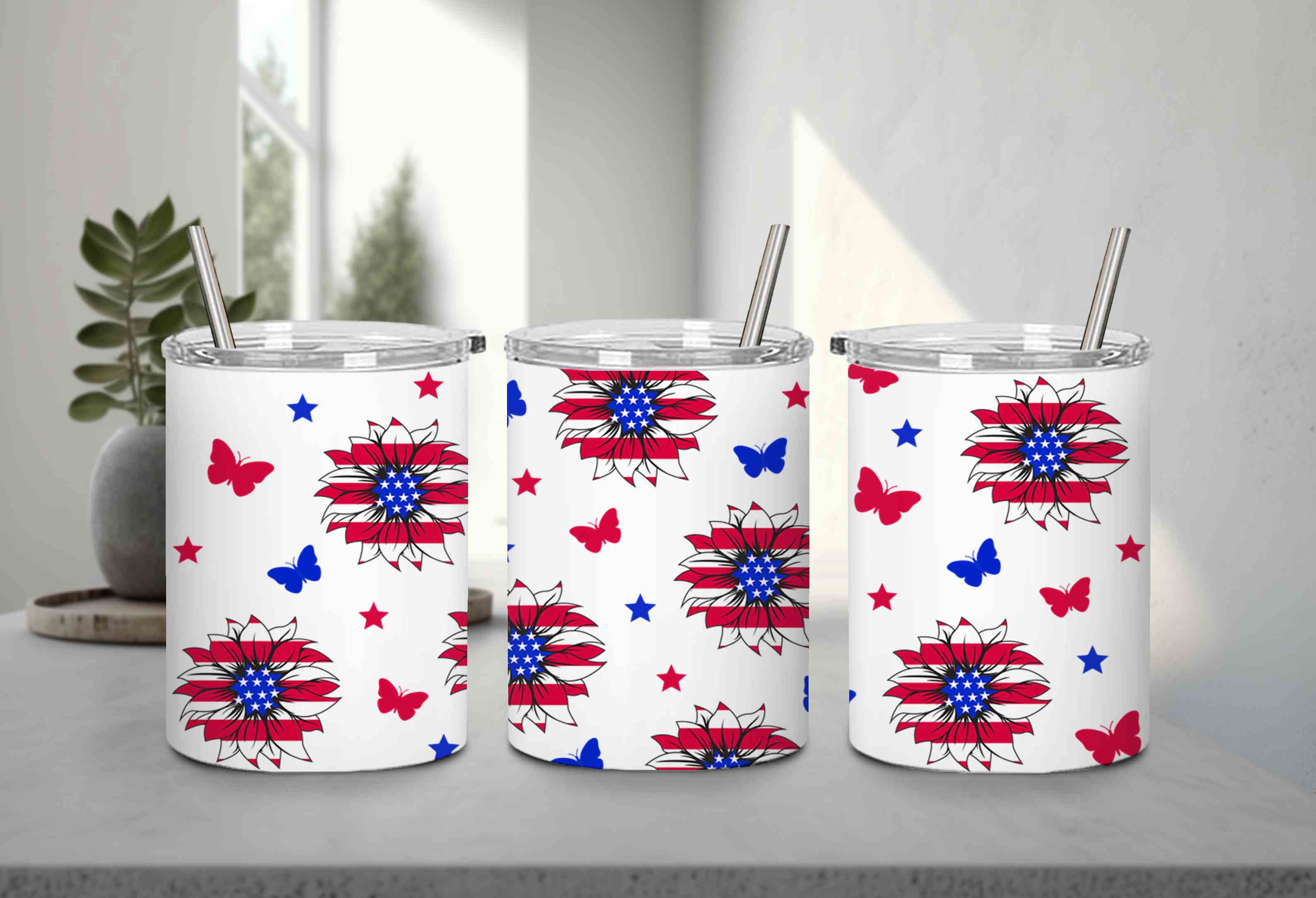 Sunflower USA Flag-9920